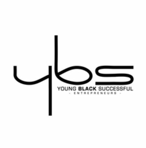 YBS YOUNG BLACK SUCCESSFUL - ENTREPRENEURS- Logo (USPTO, 10/12/2017)