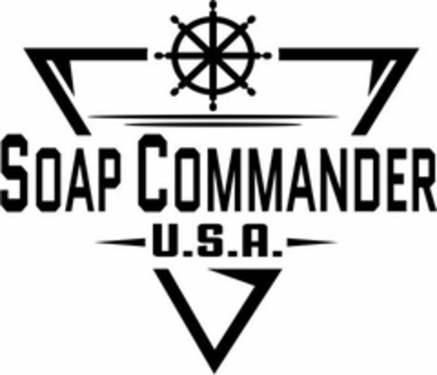 SOAP COMMANDER U.S.A. Logo (USPTO, 02.02.2018)