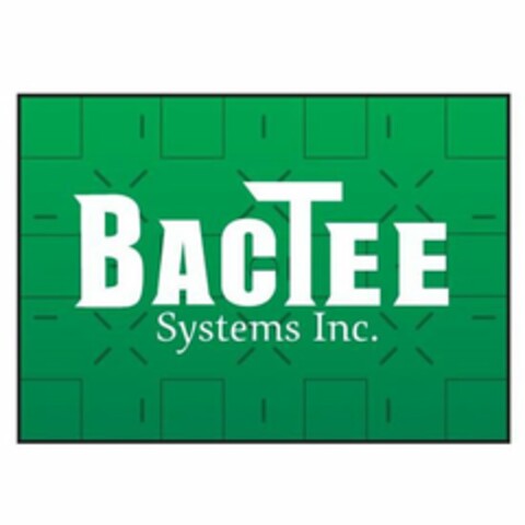 BACTEE SYSTEMS INC. Logo (USPTO, 02.02.2018)