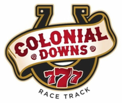 COLONIAL DOWNS RACE TRACK 777 Logo (USPTO, 06.06.2018)