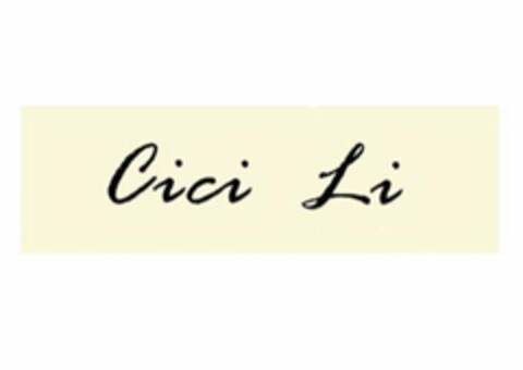 CICI LI Logo (USPTO, 19.11.2018)