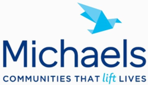 MICHAELS COMMUNITIES THAT LIFT LIVES Logo (USPTO, 31.12.2018)