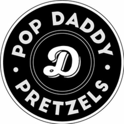 POP DADDY · PRETZELS · D Logo (USPTO, 01/16/2019)