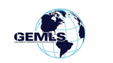 GEMLS GLOBAL EMERGENCY, MAINTENANCE, AND LOGISTICAL SOLUTIONS, LLC Logo (USPTO, 02/06/2019)