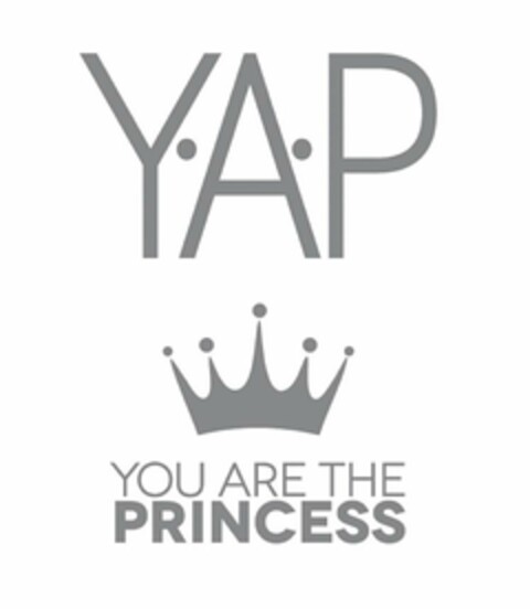 Y·A·P YOU ARE THE PRINCESS Logo (USPTO, 21.11.2019)