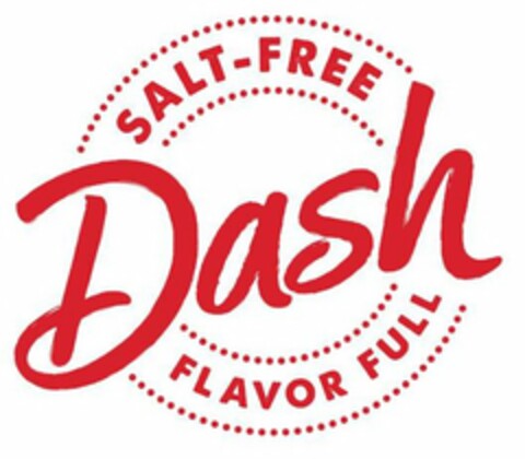 DASH SALT-FREE FLAVOR FULL Logo (USPTO, 22.11.2019)