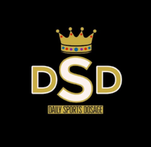 DSD DAILY SPORTS DOSAGE Logo (USPTO, 05/14/2020)