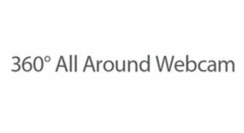 360° ALL AROUND WEBCAM Logo (USPTO, 09/04/2020)