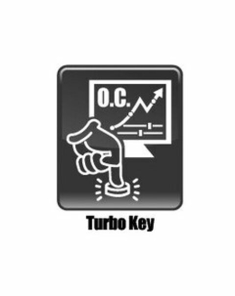 O.C. TURBO KEY Logo (USPTO, 01/09/2009)