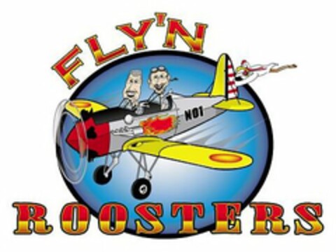 FLY'N ROOSTERS Logo (USPTO, 11.03.2009)