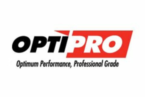 OPTIPRO OPTIMUM PERFORMANCE, PROFESSIONAL GRADE Logo (USPTO, 03/23/2009)