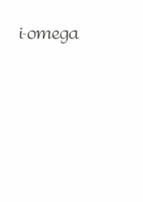 I-OMEGA Logo (USPTO, 06/23/2009)