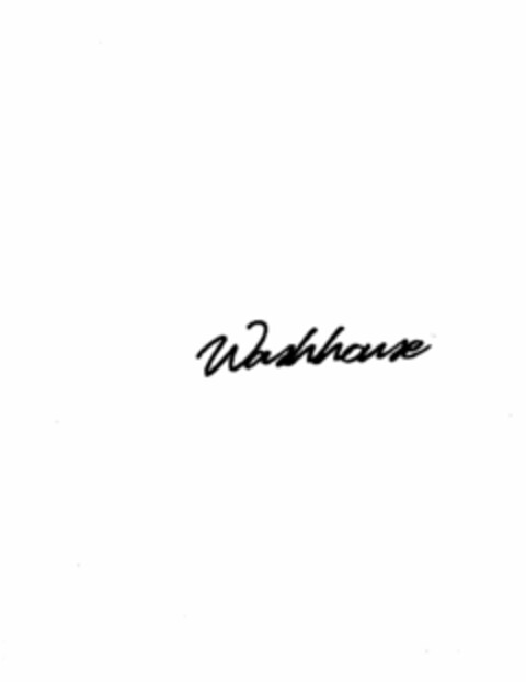 WASHHOUSE Logo (USPTO, 30.09.2009)