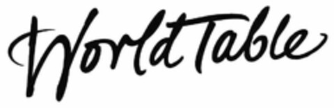 WORLD TABLE Logo (USPTO, 11/02/2009)