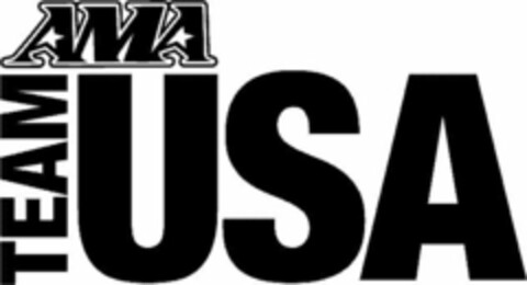 AMA TEAM USA Logo (USPTO, 24.08.2010)