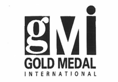 GMI GOLD MEDAL INTERNATIONAL Logo (USPTO, 11/01/2010)