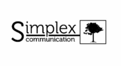 SIMPLEX COMMUNICATION Logo (USPTO, 12/01/2010)