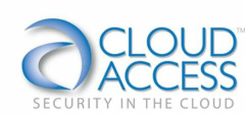 CA CLOUD ACCESS SECURITY IN THE CLOUD Logo (USPTO, 06/17/2011)