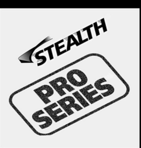 STEALTH PRO SERIES Logo (USPTO, 08.09.2011)