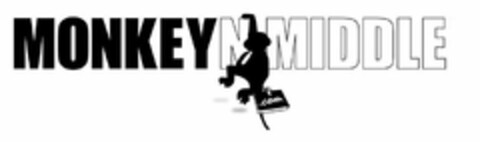 MONKEY N MIDDLE.COM Logo (USPTO, 28.10.2011)