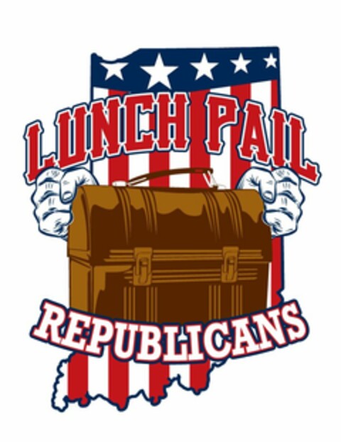 LUNCH PAIL REPUBLICANS Logo (USPTO, 26.01.2012)