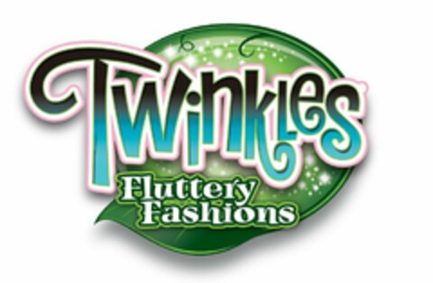 TWINKLES FLUTTERY FASHIONS Logo (USPTO, 03.05.2012)