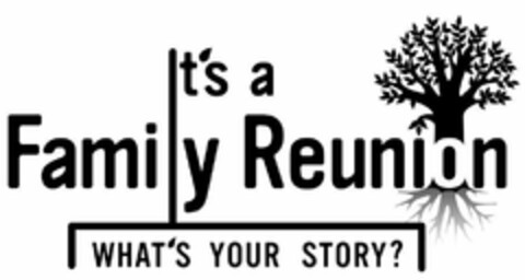 IT'S A FAMILY REUNION WHAT'S YOUR STORY? Logo (USPTO, 14.05.2012)