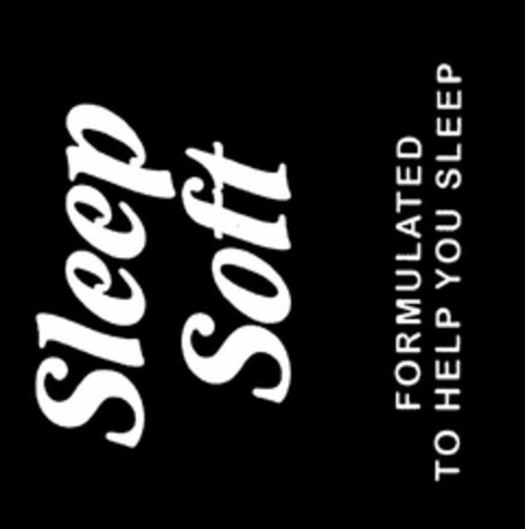 SLEEP SOFT FORMULATED TO HELP YOU SLEEP Logo (USPTO, 03.08.2012)