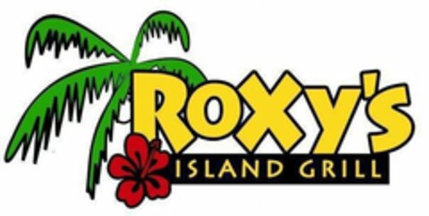 ROXY'S ISLAND GRILL Logo (USPTO, 10/15/2012)