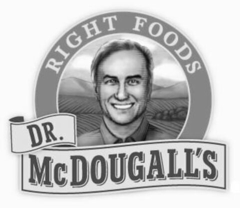 RIGHT FOODS DR. MCDOUGALL'S Logo (USPTO, 20.06.2013)