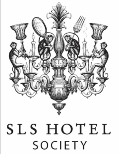 SLS HOTEL SOCIETY Logo (USPTO, 07/15/2013)