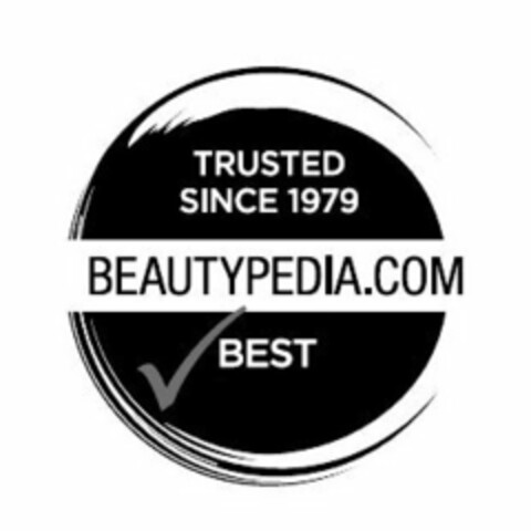 BEAUTYPEDIA.COM TRUSTED SINCE 1979 BEST Logo (USPTO, 15.08.2013)