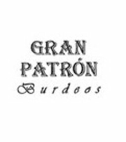 GRAN PATRON BURDEOS Logo (USPTO, 09.10.2013)