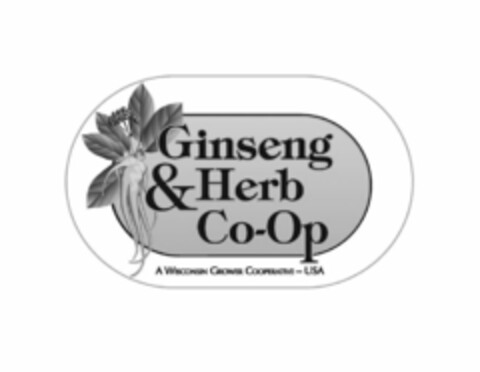 GINSENG & HERB CO-OP A WISCONSIN GROWER COOPERATIVE - USA Logo (USPTO, 15.10.2014)