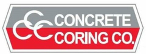 CCC CONCRETE CORING CO. Logo (USPTO, 03/02/2015)