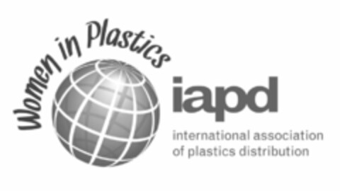 WOMEN IN PLASTICS IAPD INTERNATIONAL ASSOCIATION OF PLASTICS DISTRIBUTION Logo (USPTO, 05/26/2015)