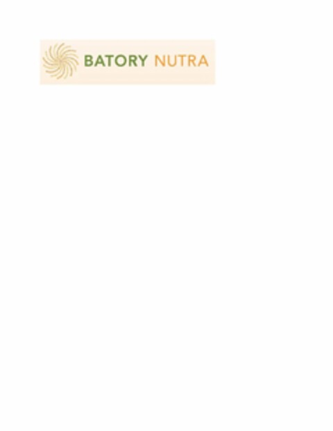 BATORY NUTRA Logo (USPTO, 07/07/2015)