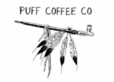 PUFF COFFEE CO Logo (USPTO, 14.07.2015)