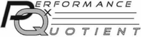 PQX PERFORMANCE QUOTIENT Logo (USPTO, 10/01/2015)