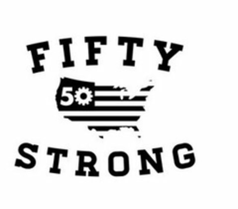 FIFTY 50 STRONG Logo (USPTO, 09.11.2015)