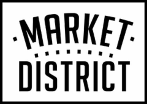 MARKET DISTRICT Logo (USPTO, 19.01.2016)