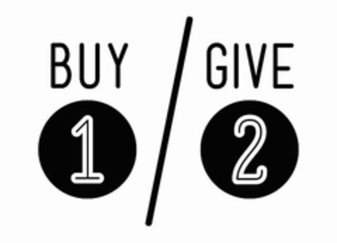 BUY 1 GIVE 2 Logo (USPTO, 19.01.2016)