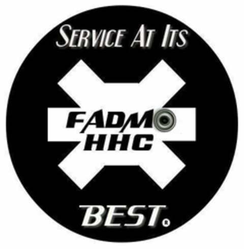 FADMO HHC SERVICE AT ITS BEST Logo (USPTO, 25.01.2016)