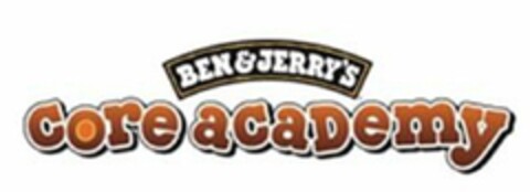 BEN & JERRY'S CORE ACADEMY Logo (USPTO, 19.02.2016)