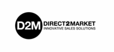 D2M DIRECT2MARKET INNOVATIVE SALES SOLUTIONS Logo (USPTO, 18.04.2016)