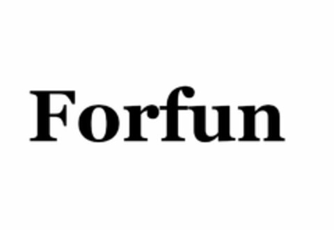 FORFUN Logo (USPTO, 28.04.2016)