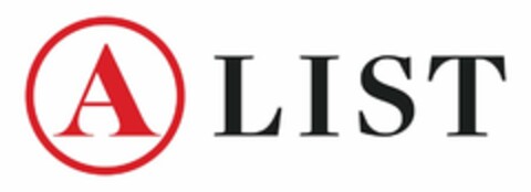 A LIST Logo (USPTO, 05/10/2016)