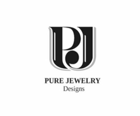 PJ PURE JEWELRY DESIGNS Logo (USPTO, 01.12.2016)