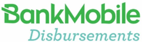 BANKMOBILE DISBURSEMENTS Logo (USPTO, 28.12.2016)