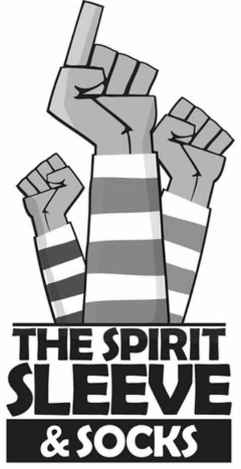 THE SPIRIT SLEEVE & SOCKS Logo (USPTO, 09.02.2017)